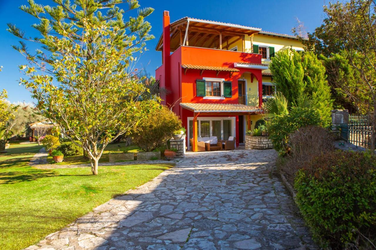 Poly'S Villa Lefkada Apolpaina Екстер'єр фото